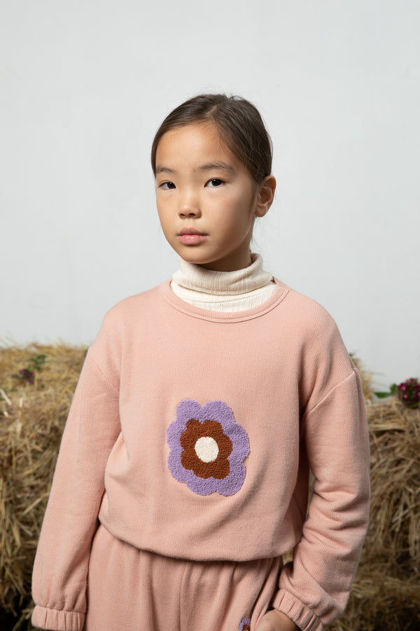 Lila Sweatshirt Pink