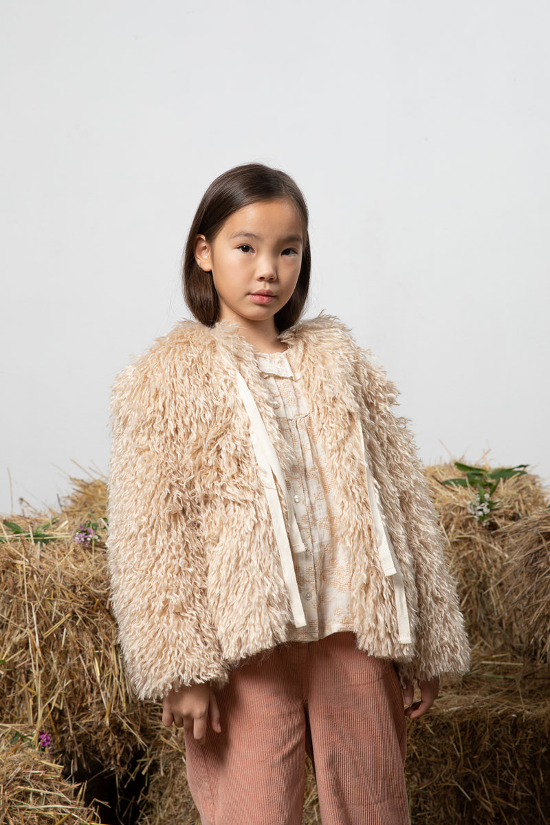 Greta Coat Sherpa-2years