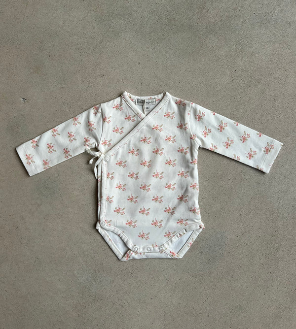 Aurele Wrap Onesie Meadow New Born/ Sample