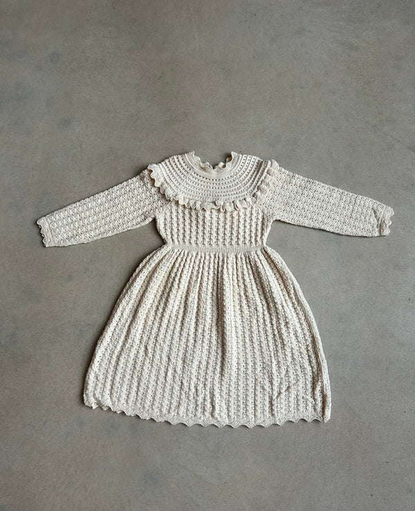 Silvia Dress Cream 8 Years/ Sample