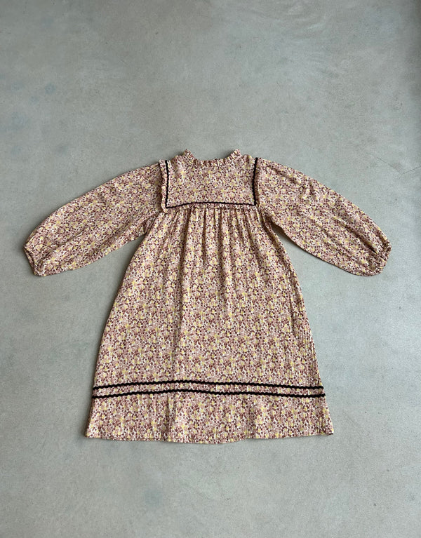 Gabriella Dress Fall Garden 8 Years/ Sample