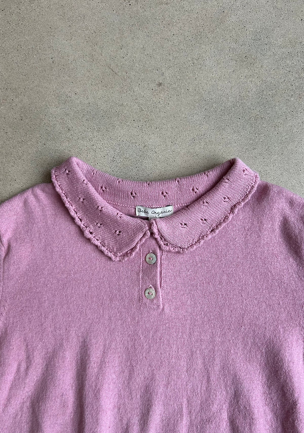 Lucy Sweater  Mauve 8 Years/ Sample