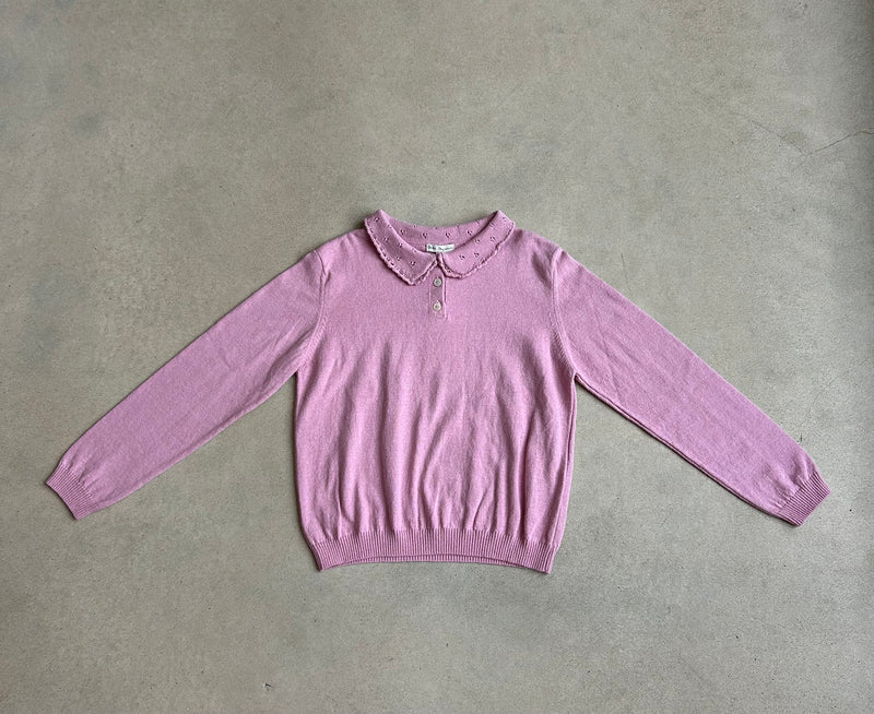 Lucy Sweater  Mauve 8 Years/ Sample