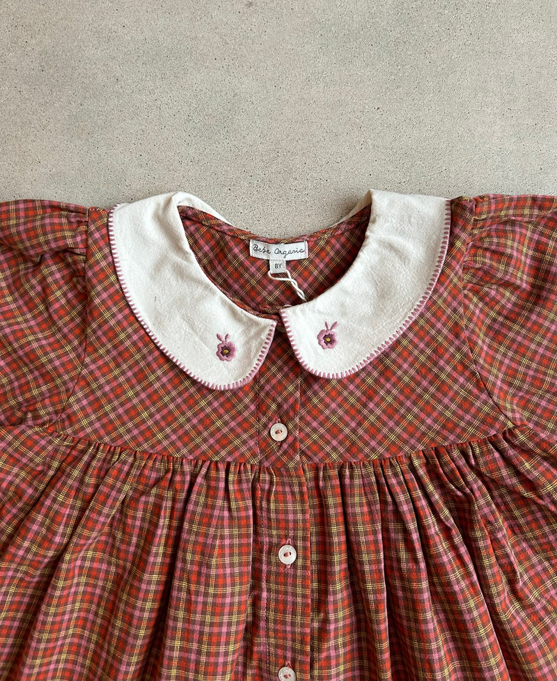 Eloise Blouse Multicheck 8 Years/ Sample