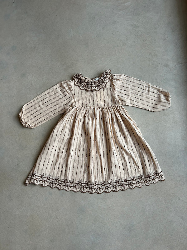 Amelia Dress Antique Rose 8 Years/ Sample