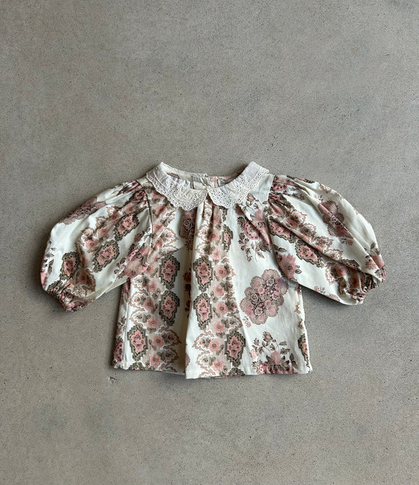 Darja Baby Blouse Tapestry Floral 3 Months/ Sample