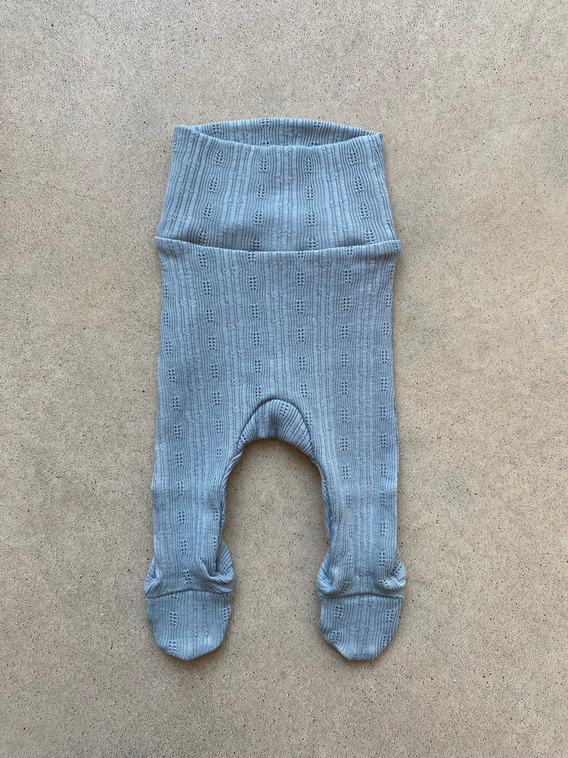 Bebe Footed Legging Sky Blue