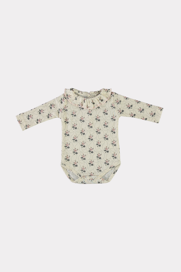 Colette Collar Onesie Edelweiss