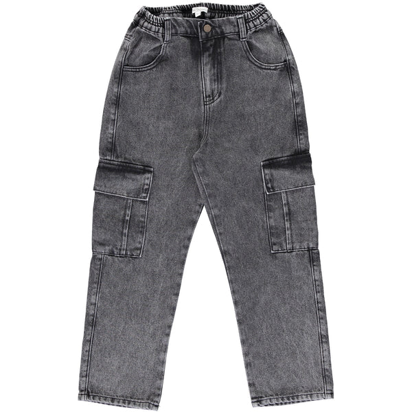 Fallon Denim Cargo Pants-4years