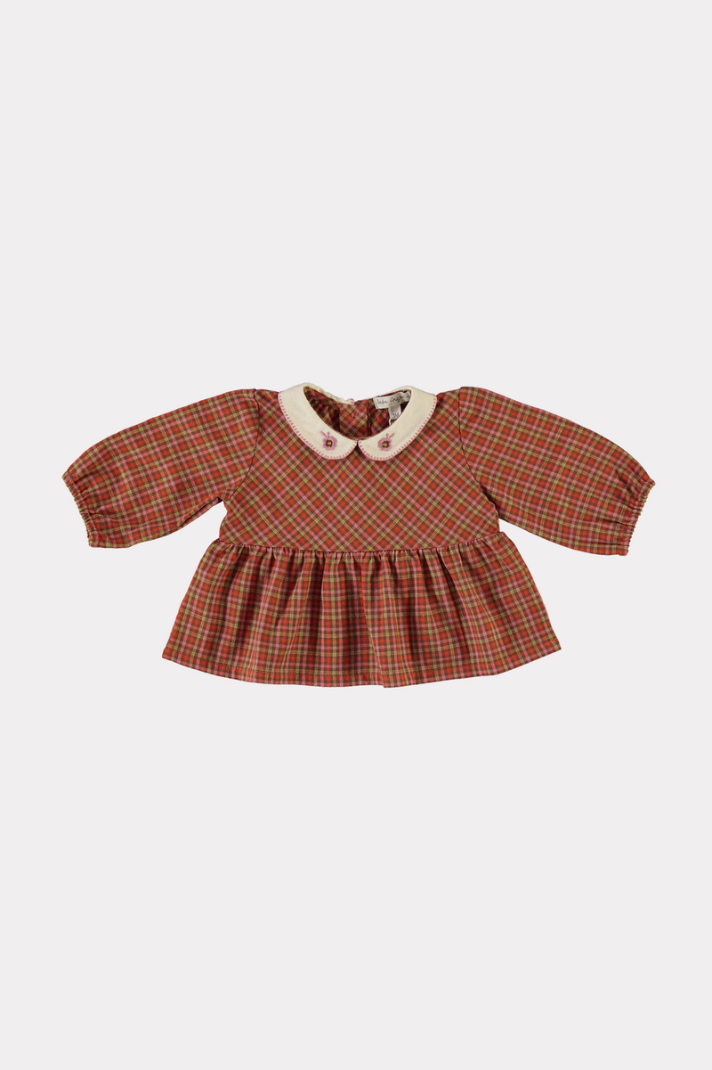 Eloise Baby Blouse Multicheck-18months