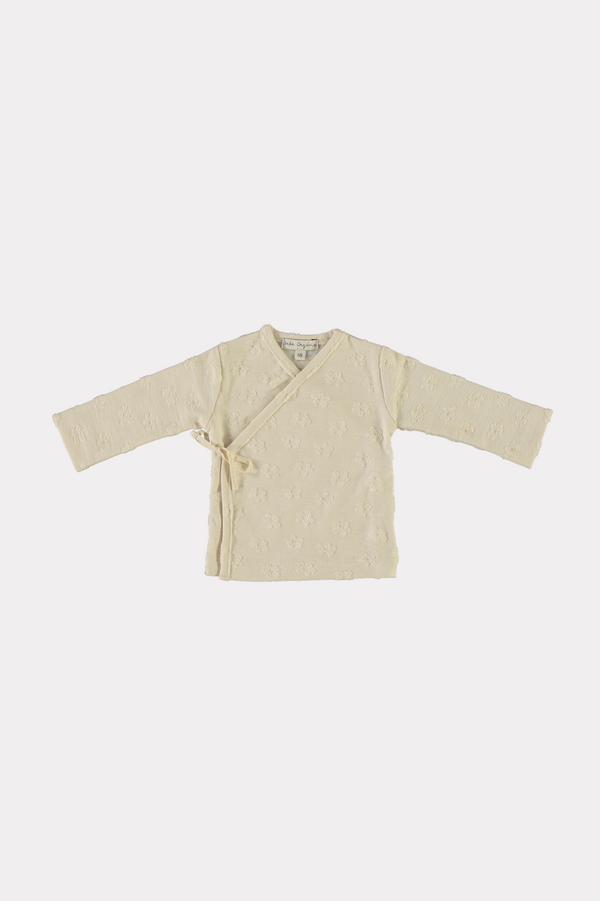 Fleury Wrap Tee Natural