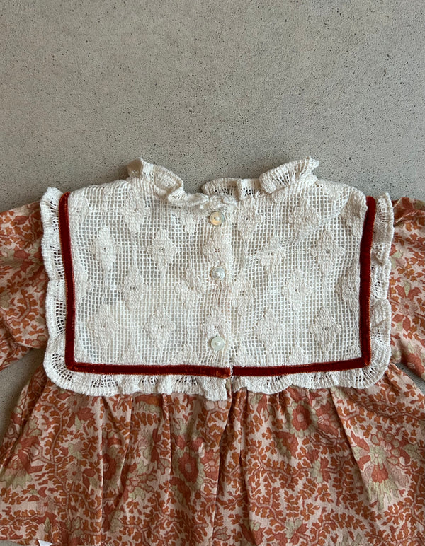 Birgit Blouse Antique Florals 8 Years/ Sample