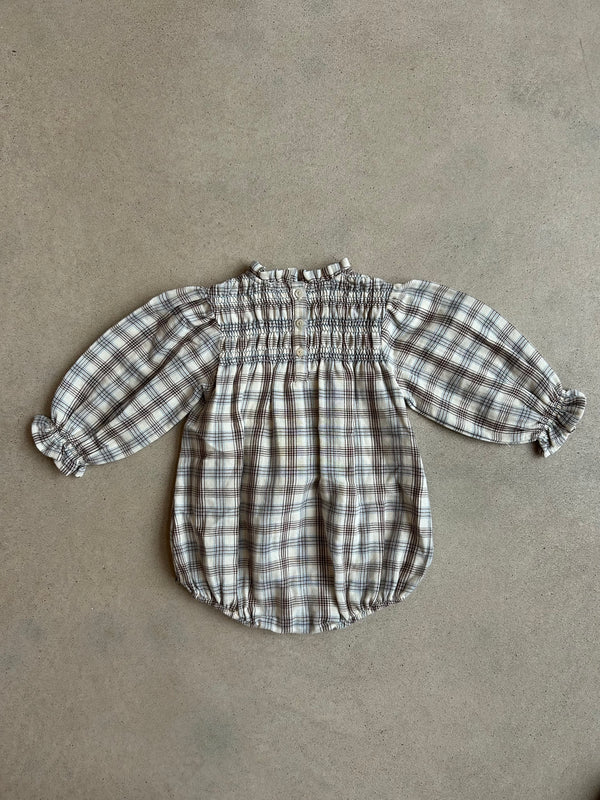 Valery Romper Nature Check 3 Months/ Sample