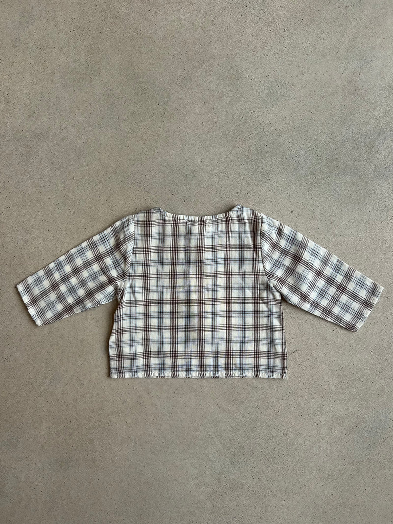 Oliver Baby Shirt Nature Check 3 Months/ Sample