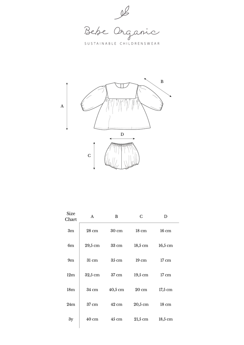 Iris Baby Set - Forest Lace