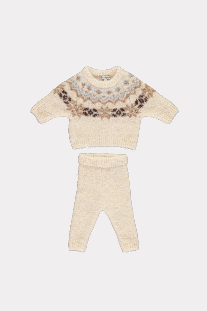 Isle Baby Set Almond