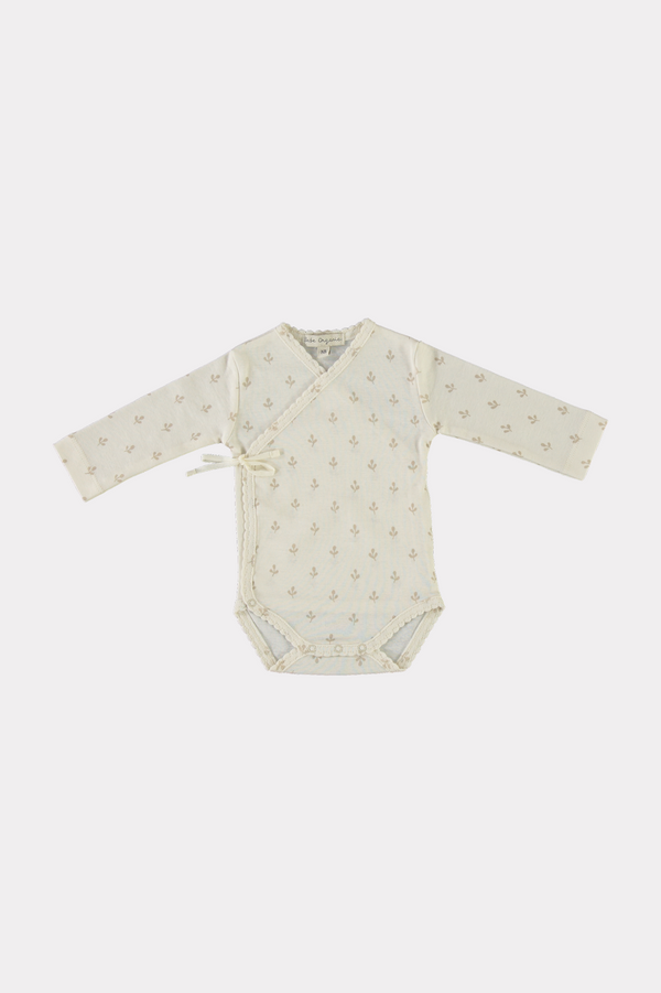 Lou Wrap Onesie Moonstone