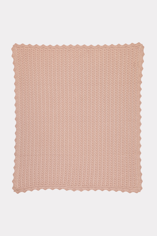 Silvia Blanket - Dusty Pink