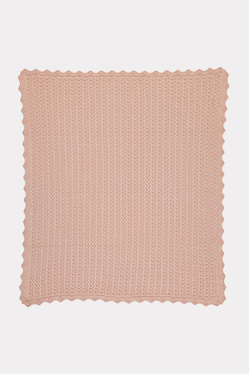 Silvia Blanket - Dusty Pink